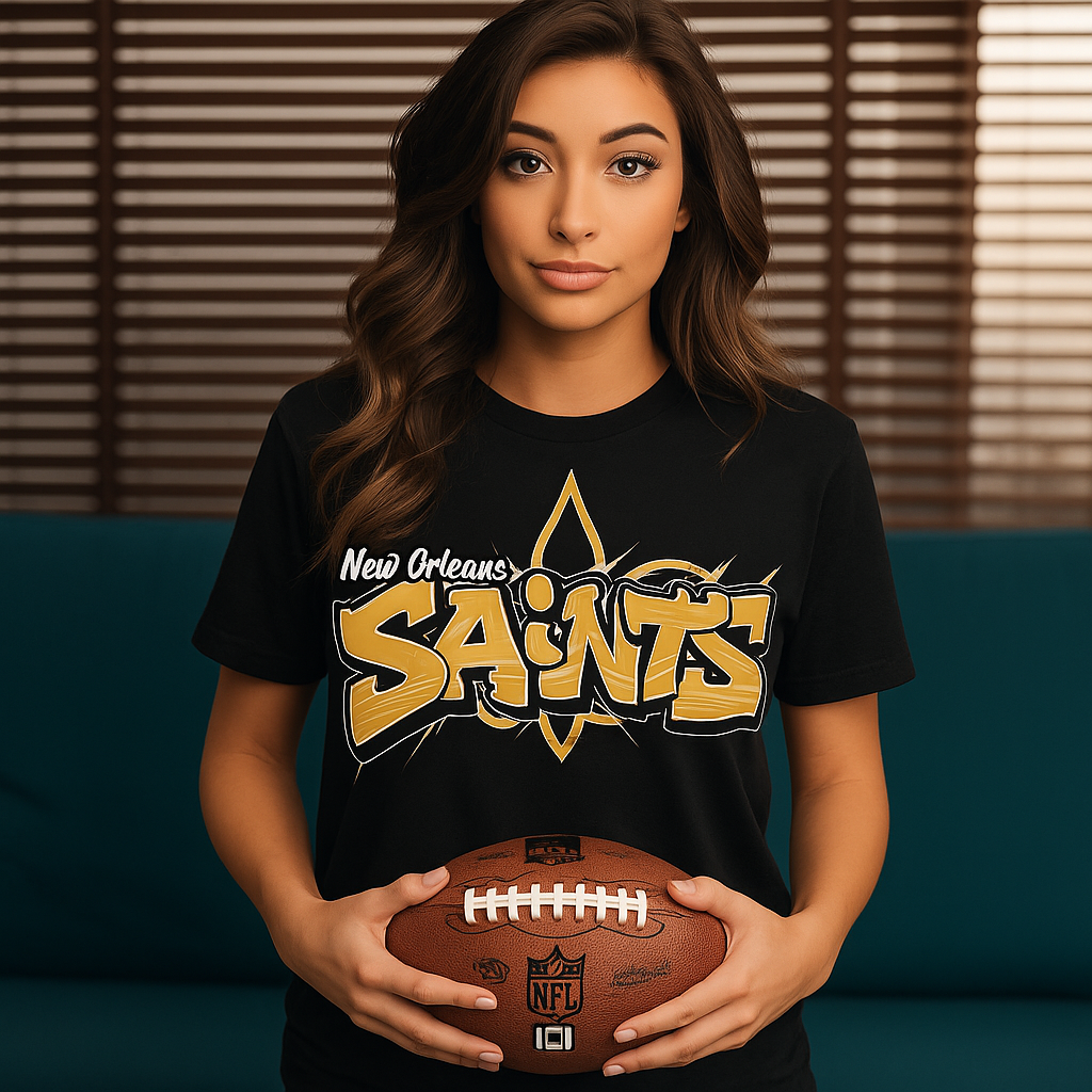Saints Graffiti T-Shirt Adult