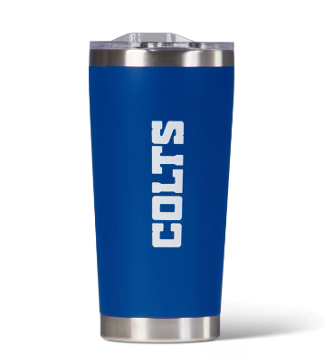 Football 20 oz. Stainless Steel Tumbler