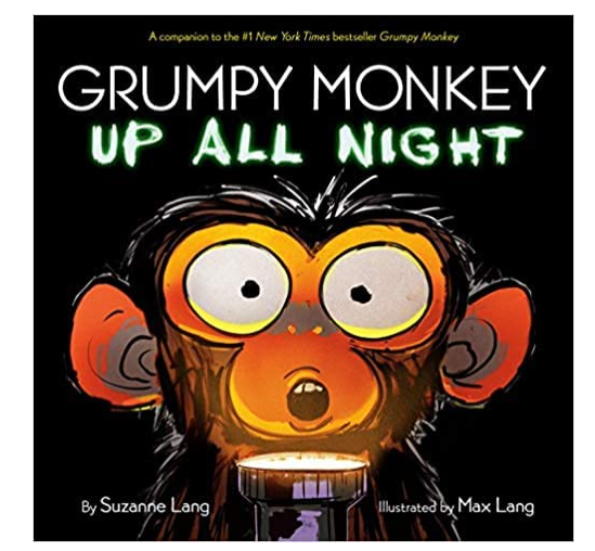Grumpy Monkey 3 Books Set Grumpy Monkey, Monkey Party Time! & Grumpy Monkey Up All Night Hardcover by Suzanne Lang