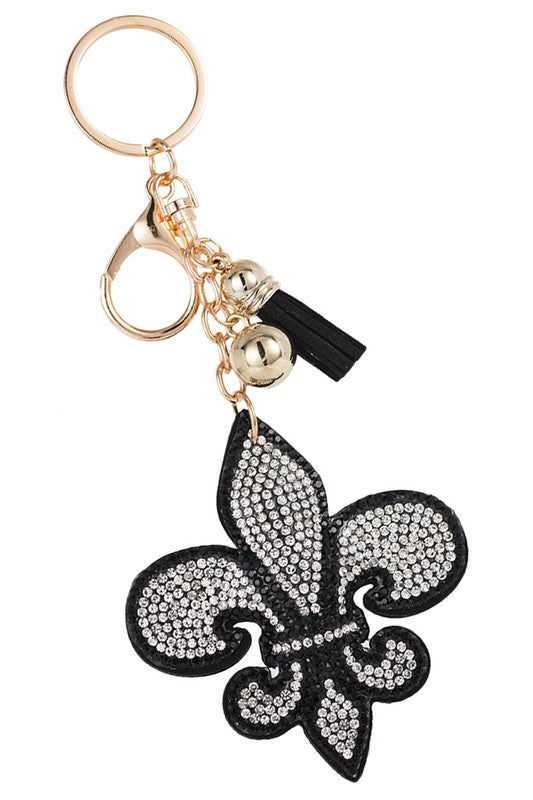 New Orleans Tassel Key Chain