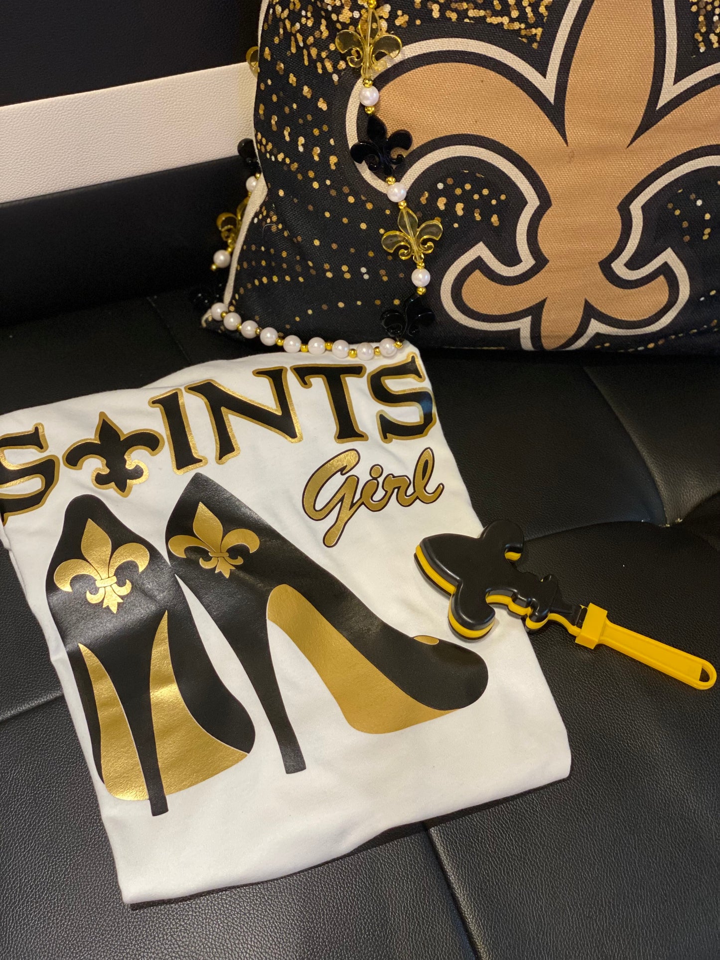 Saints Girl with Heels Tee-Shirt