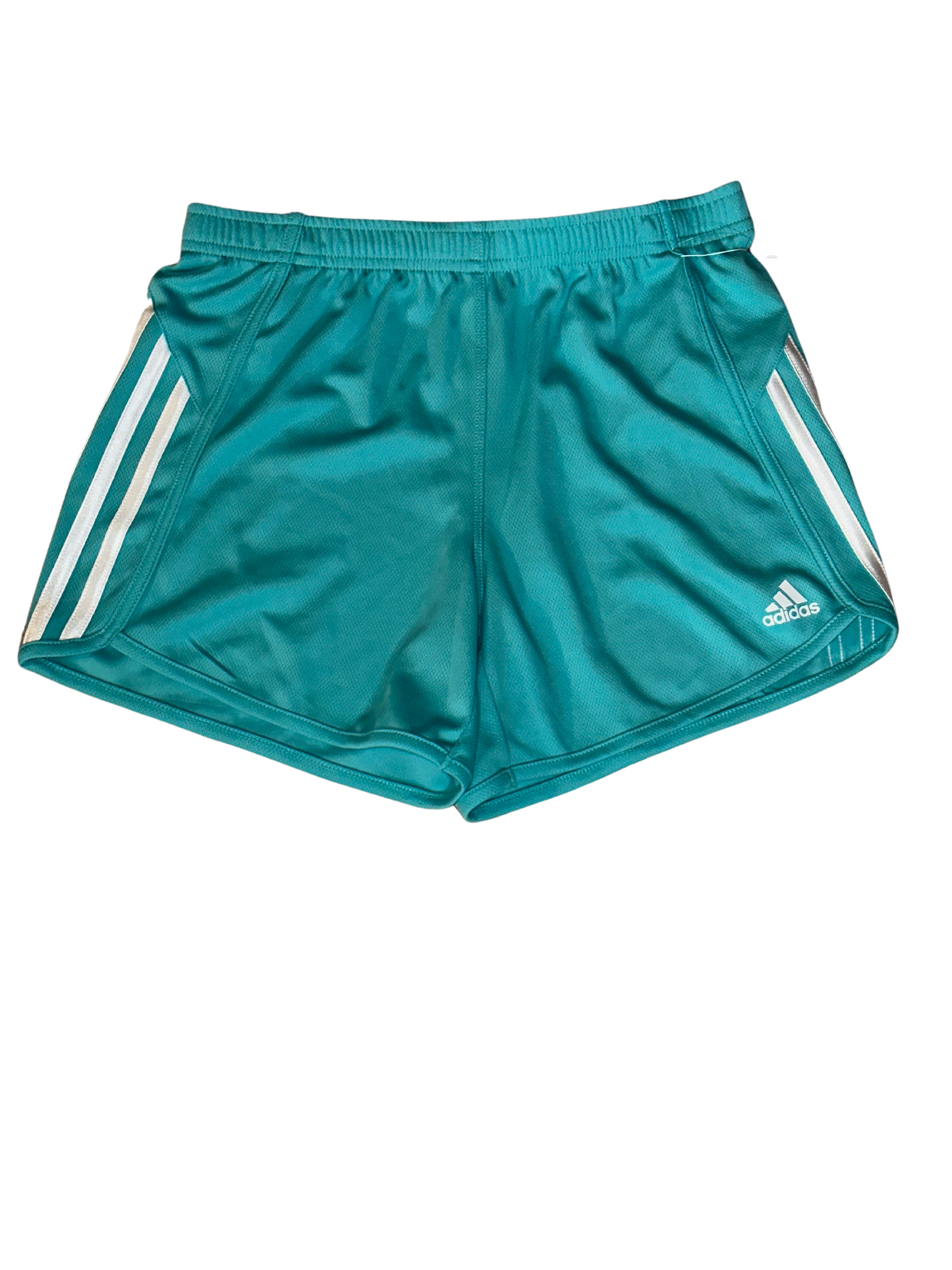 Girls' Adidas Stripe Mesh Shorts XL
