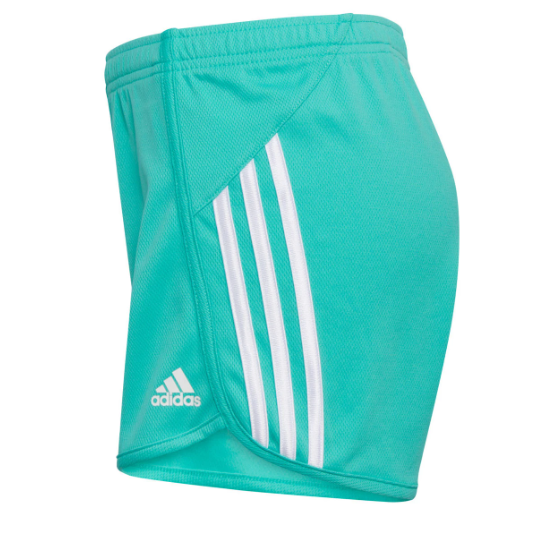 Girls' Adidas Stripe Mesh Shorts XL