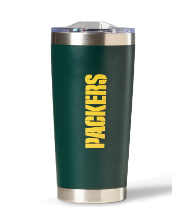 Football 20 oz. Stainless Steel Tumbler