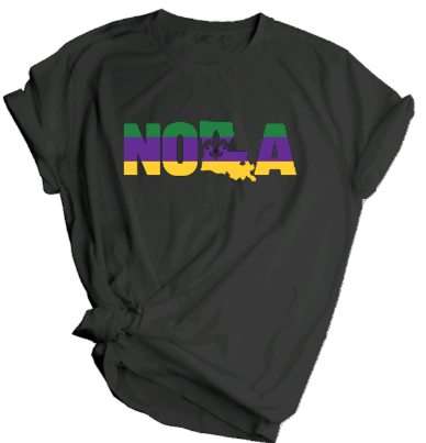 NOLA Mardi Gras Tee
