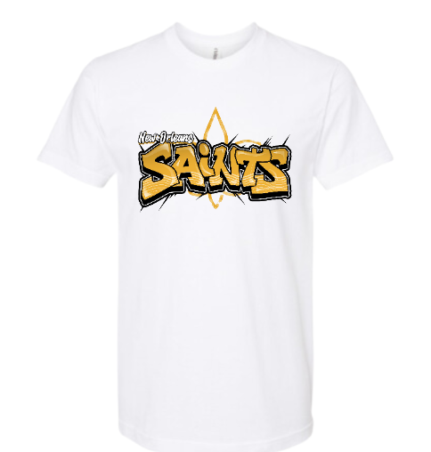 Saints Graffiti T-Shirt Kid