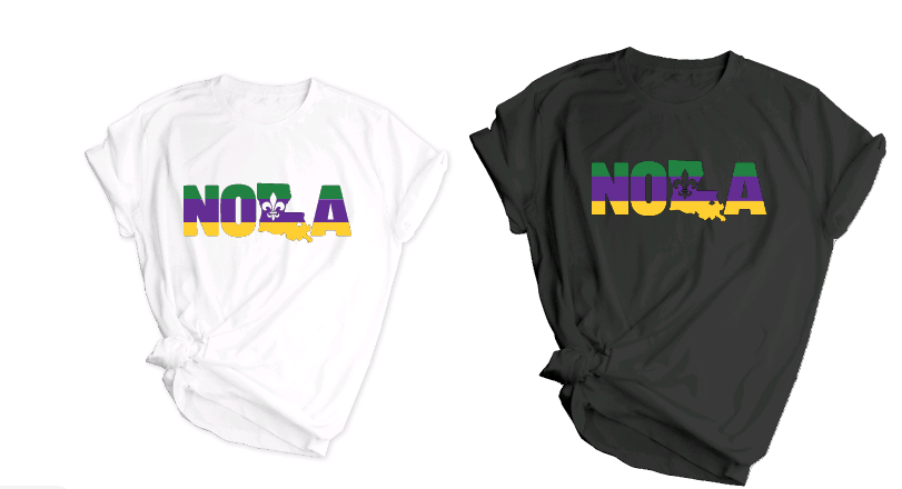 NOLA Mardi Gras Tee