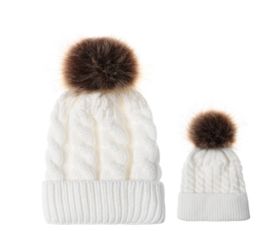 Mommy & Me Faux Beanie